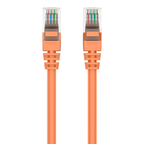 Cat6 Snagless Patch Cable, Orange, hi-res