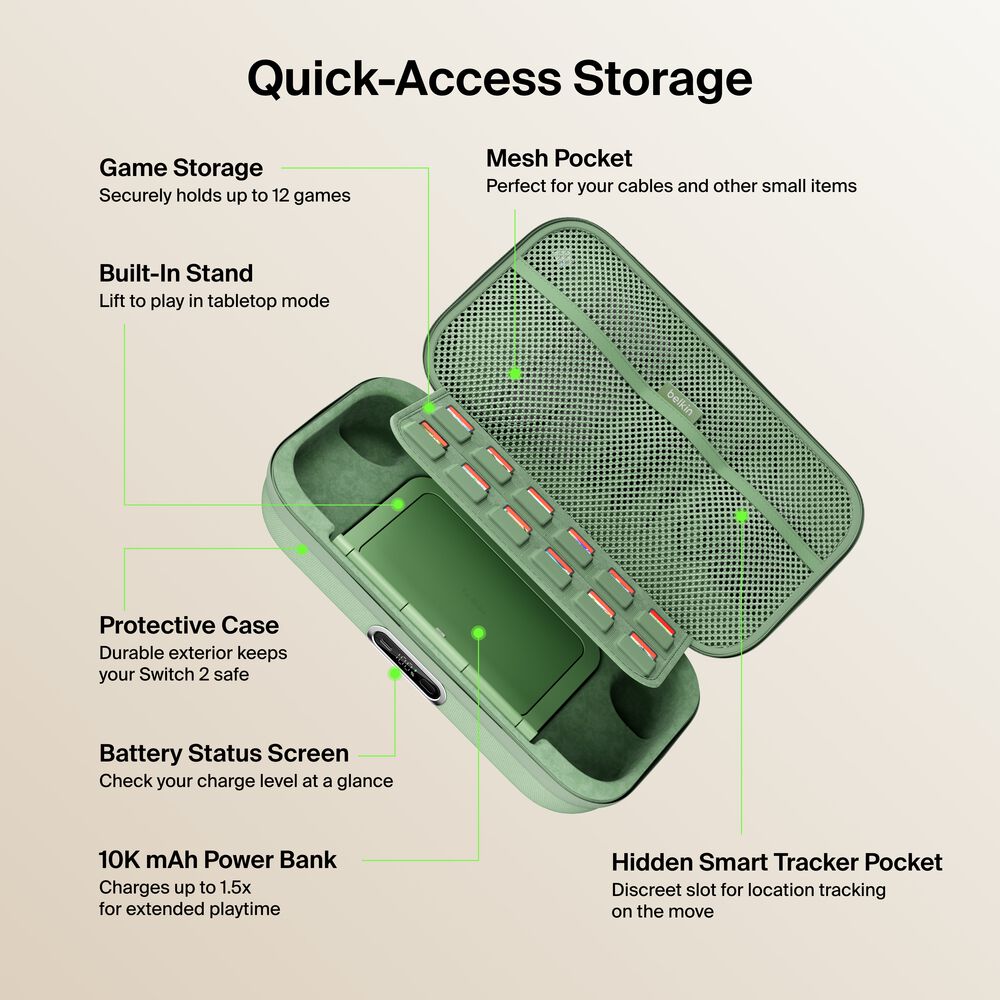 Charging Case Pro, Pistachio Green, hi-res