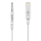 Cable de audio de 3,5 mm con conector Lightning, Blanco, hi-res
