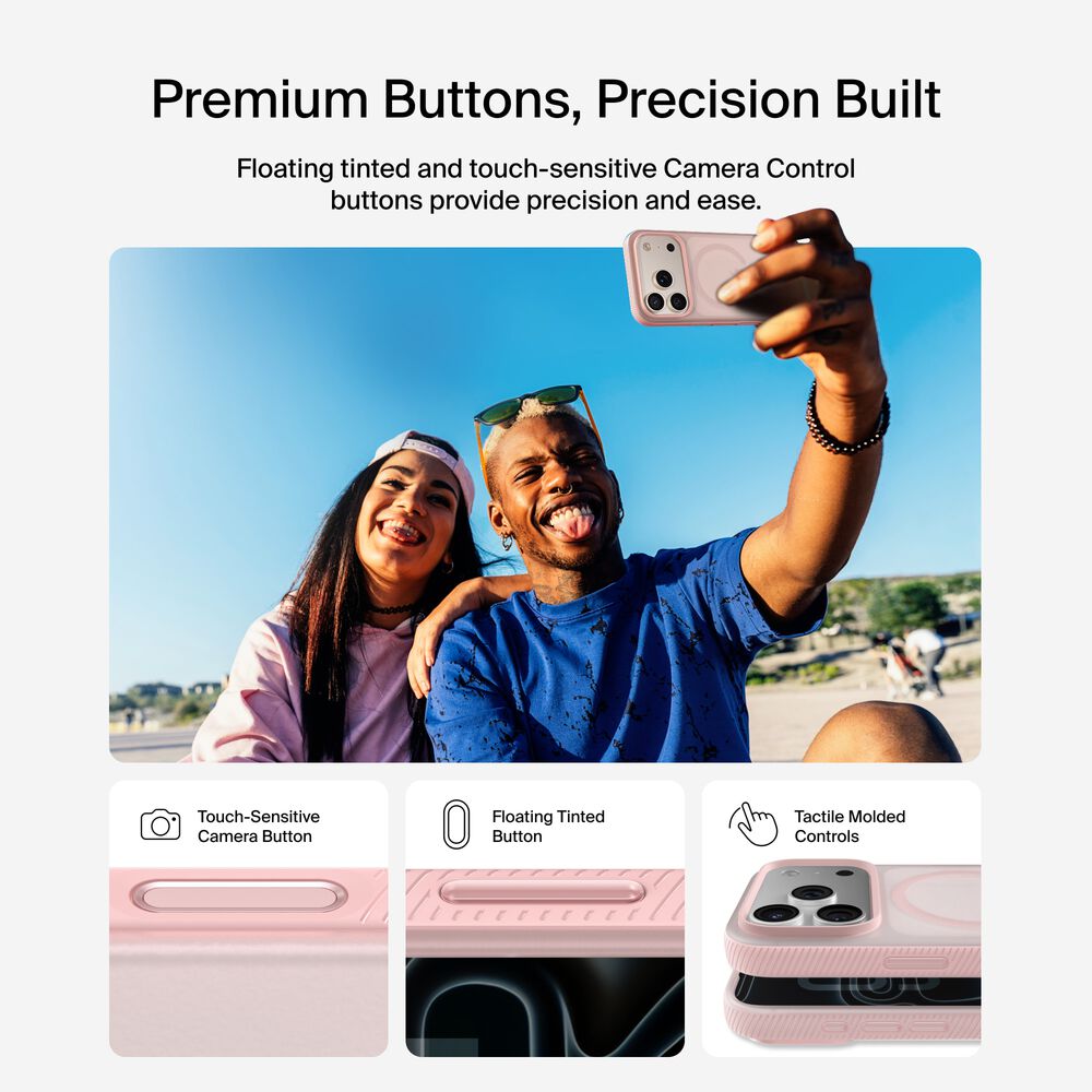 Grip Series Case for iPhone 17 Pro, Pink, hi-res