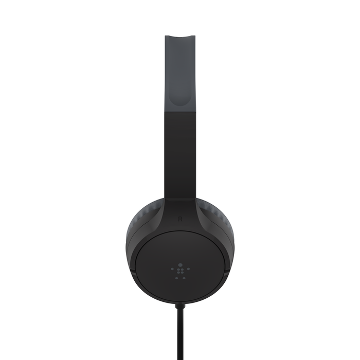 Wired On-Ear Headphones for Kids, Black, hi-res