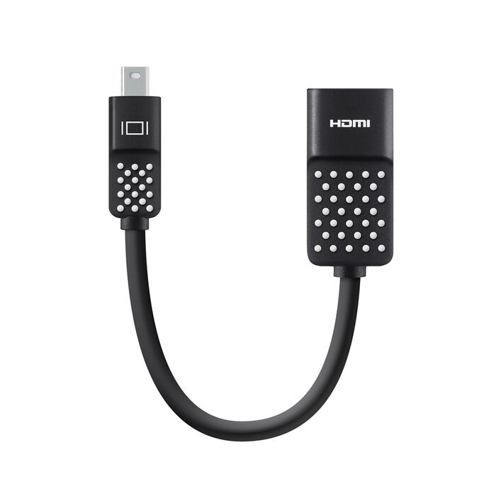 Mini DisplayPort to HDMI Adapter, 4k, Black, hi-res
