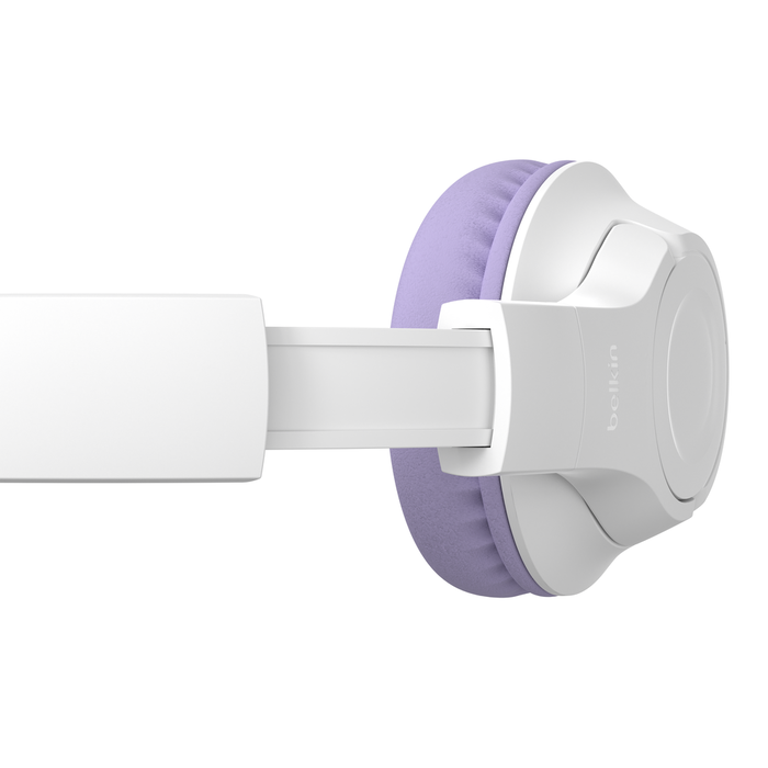 Wireless Over-Ear Headset for Kids, Lavender, hi-res