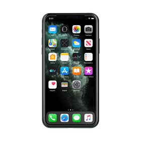 Protection d'écran SCREENFORCE™ InvisiGlass™ UltraCurve pour iPhone 10 Pro Max et iPhone XS Max, Noir, hi-res