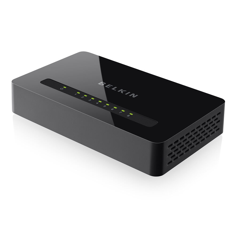 8-Port Gigabit Wired Network Switch, , hi-res