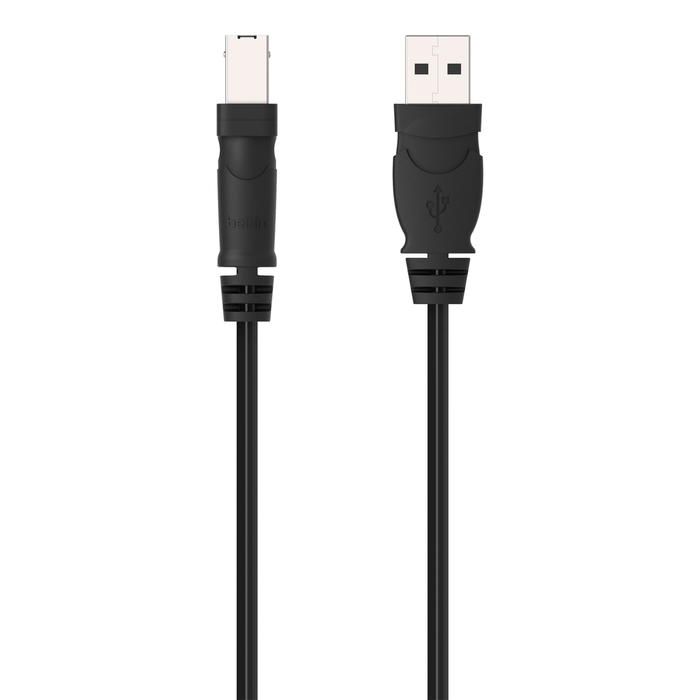 Cable USB Mâle/Femelle Belkin F3U153bt3M Blindé 3M / Noir