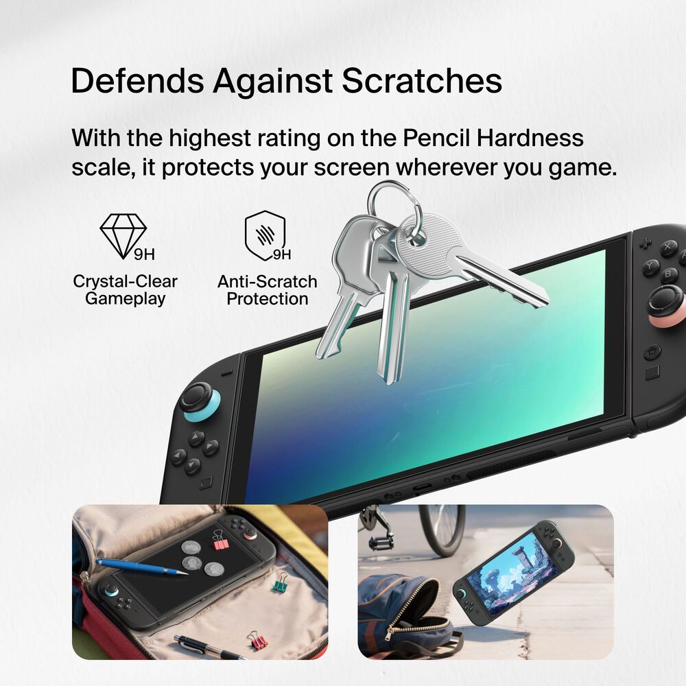 TemperedGlass Anti-Reflective Screen Protector for Nintendo Switch 2, Clear, hi-res