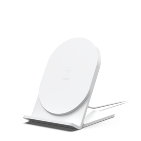 BOOST↑UP™ Wireless Charging Stand 5W (2019, AC Adapter Not Included), White, hi-res
