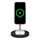 2-in-1 Wireless Charger Stand with Official MagSafe Charging 15W (Certified Refurbished), Black, hi-res