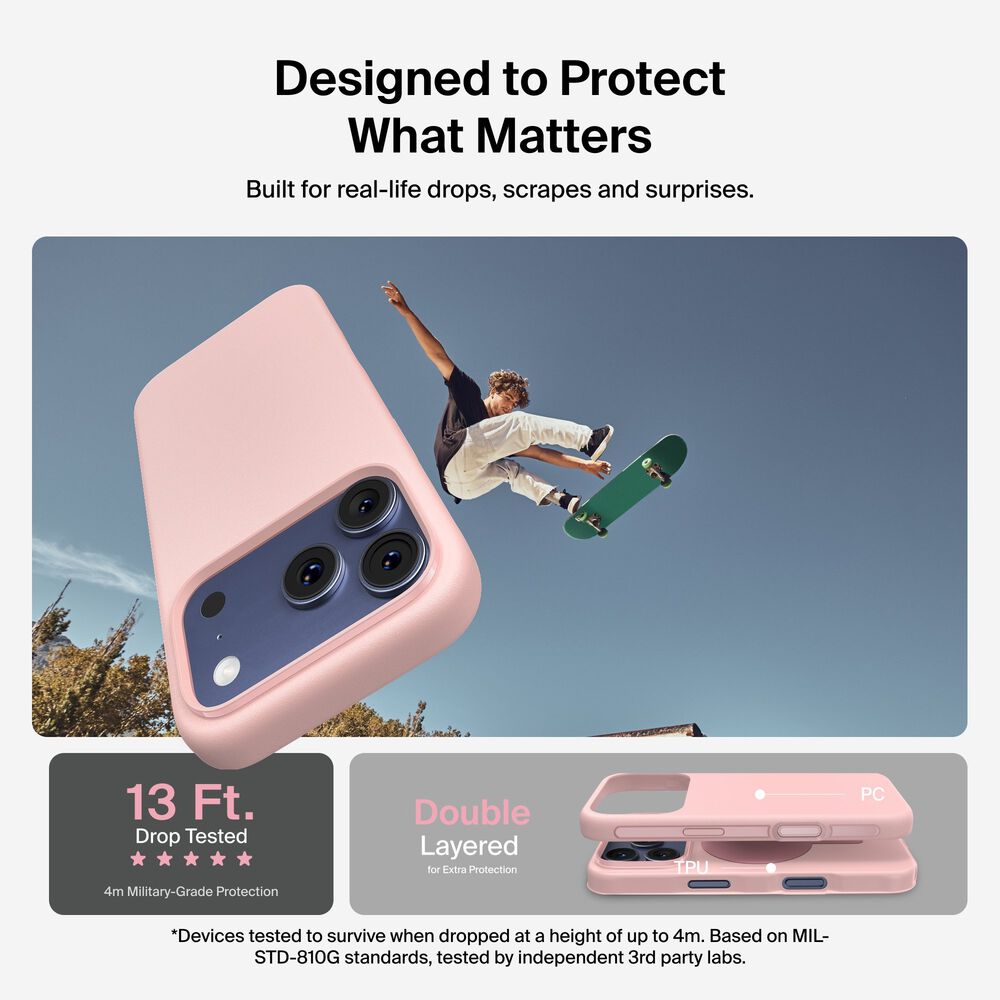 Protect Series Case for iPhone 17 Pro Max, Pink, hi-res
