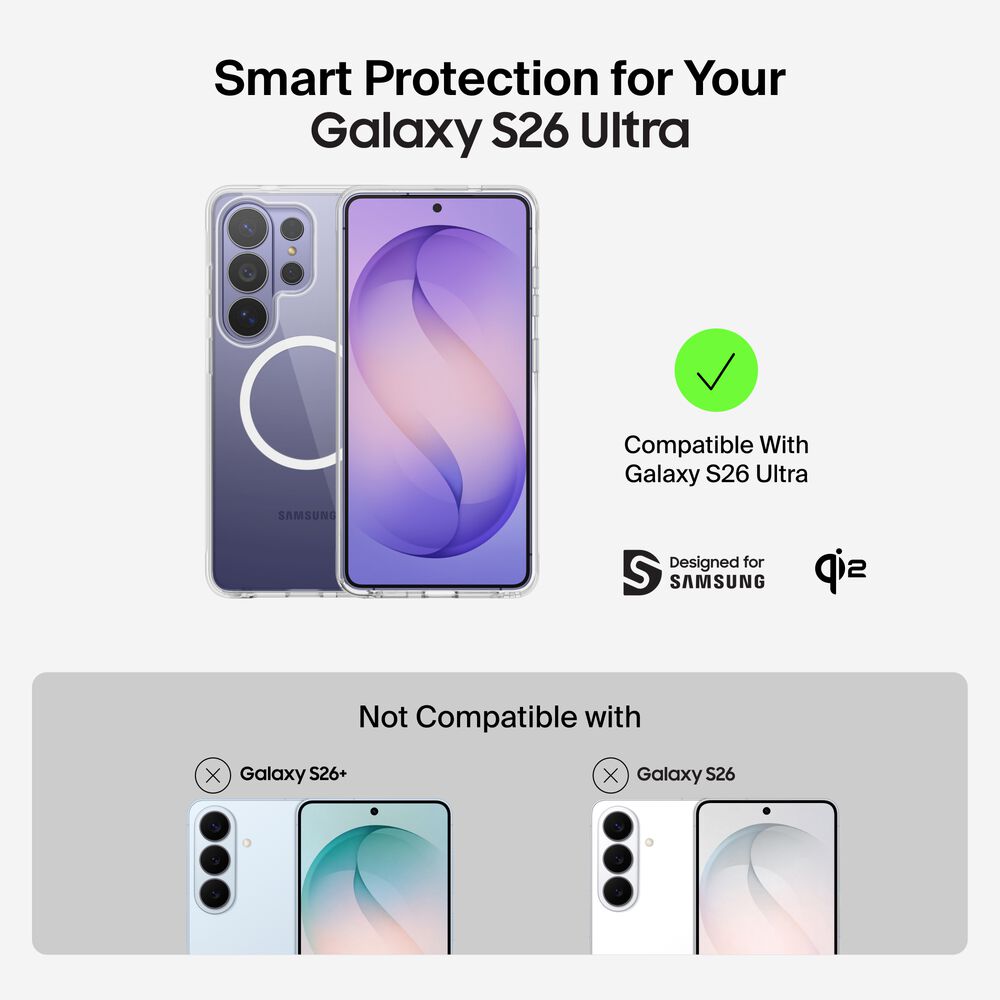 Clear Series Case for Samsung Galaxy S26 Ultra, , hi-res