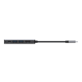 USB-C 4-in-1 Multiport Adapter, Space Gray, hi-res