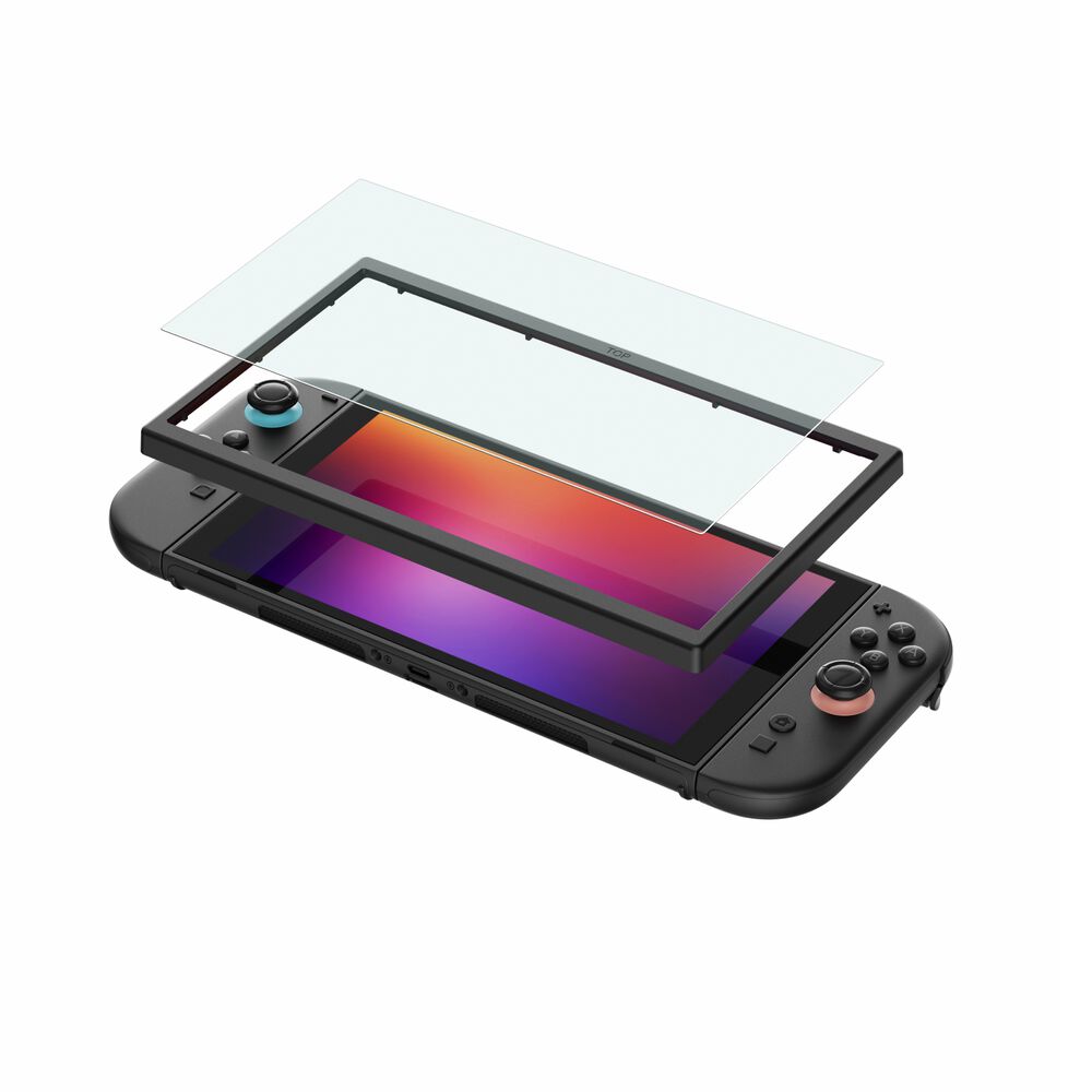 Protection d&rsquo;&eacute;cran avec filtre de lumi&egrave;re bleue TemperedGlass pour Nintendo Switch 2, Transparent, hi-res