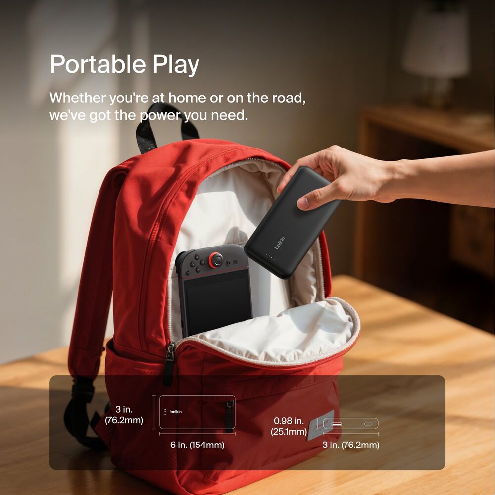 Power Bank 20K (30W) for Nintendo Switch 2, Black, hi-res