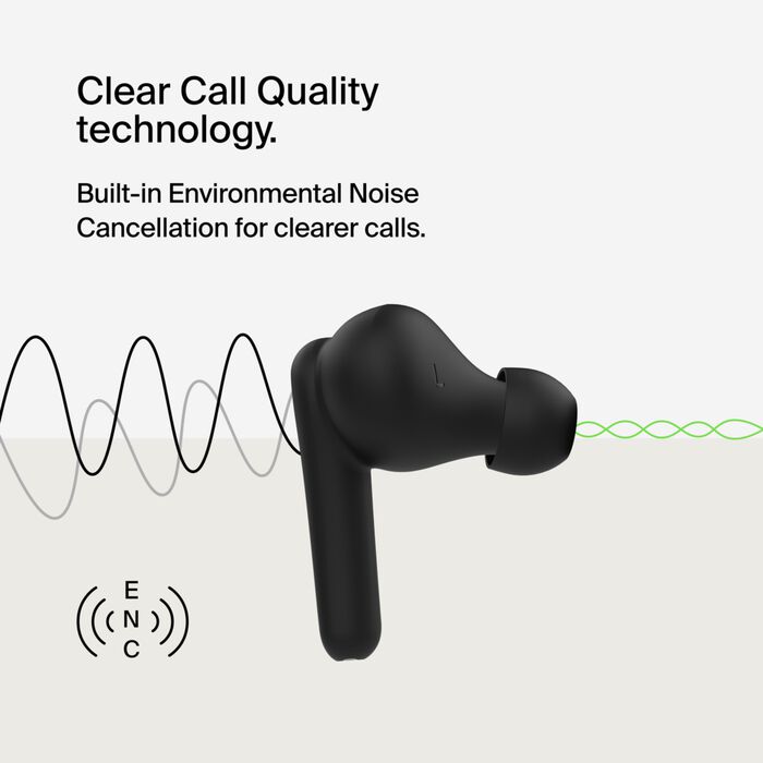 True Wireless Earbuds, Black, hi-res