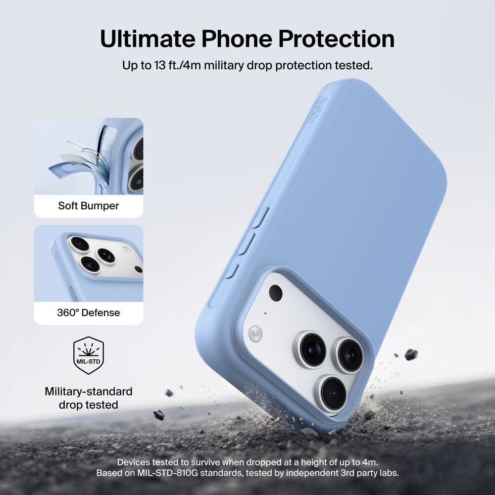 Protect Series Case for iPhone 18 Pro / iPhone 17 Pro, Light Blue, hi-res