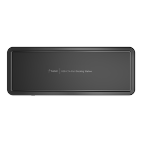 14-Port USB-C Docking Station, 65W, Black, hi-res