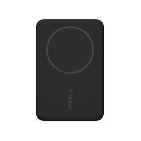 Magnetic Wireless Power Bank 2.5K, Black, hi-res