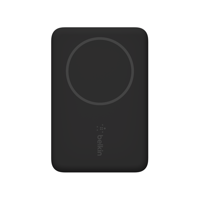 Magnetic Wireless Power Bank 2.5K, Black, hi-res