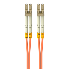 Multimode Duplex Fiber Patch Cable, LC-LC, , hi-res