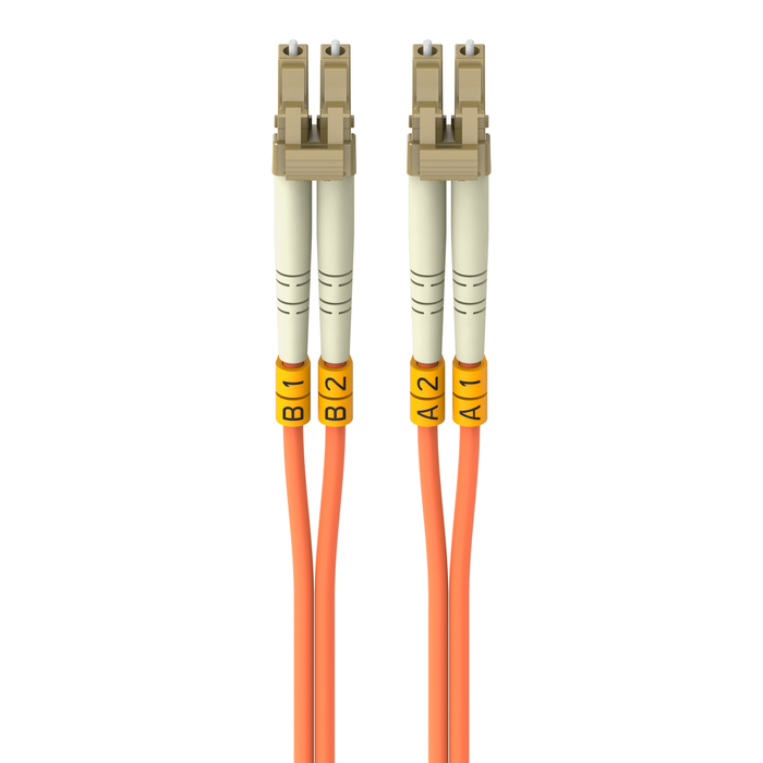 Multimode Duplex Fiber Patch Cable, LC-LC, , hi-res