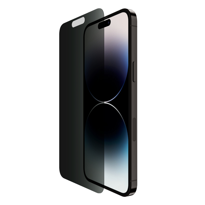 TemperedGlass Privacy Treated Screen Protector for iPhone 14 Pro Max, , hi-res