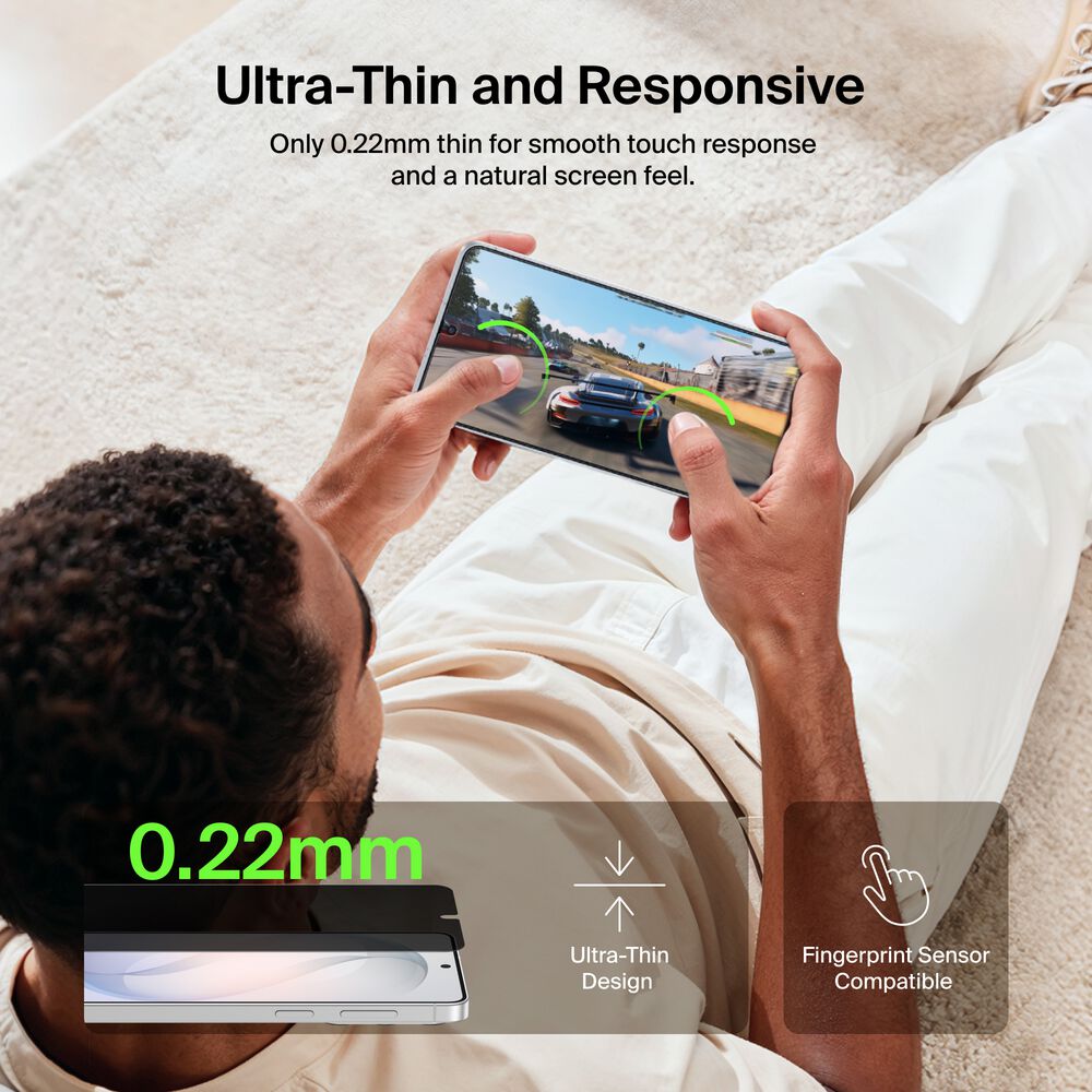 Titan SmartShield Privacy Filter Screen Protector for Samsung Galaxy S26, , hi-res