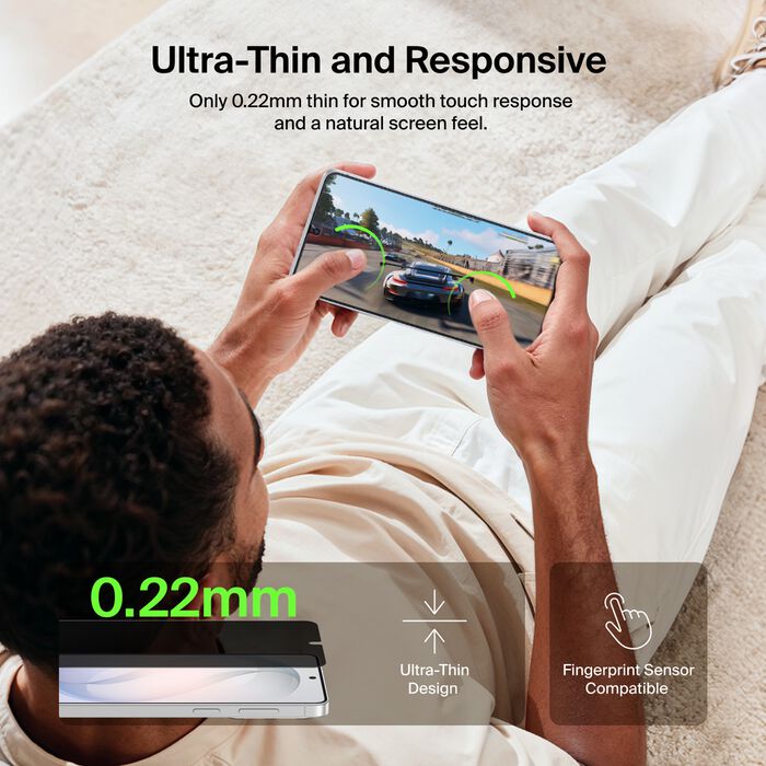Belkin Titan SmartShield Privacy Screen Protector product feature