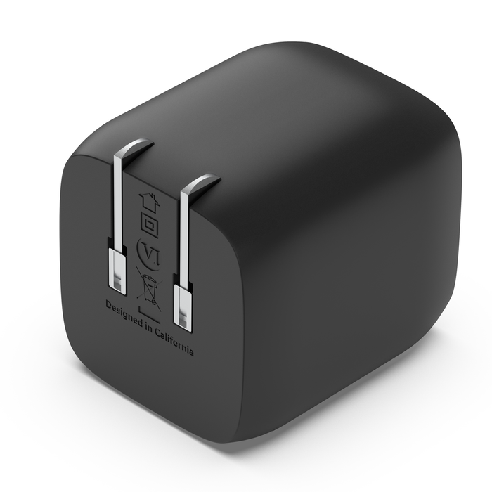 Dual USB-C GaN Wall Charger with PPS 45W, , hi-res