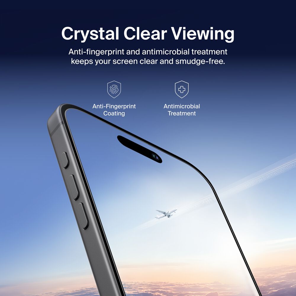 UltraGlass 2 Treated Screen Protector for iPhone 16 Pro, , hi-res
