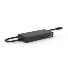 Adattatore multiporta 5 in 1 USB-C&reg;, Nero, hi-res