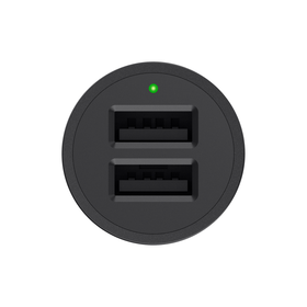 BOOST↑UP™ 2 端口车载充电器 + USB-A 转 Lightning 线缆, 黑色, hi-res