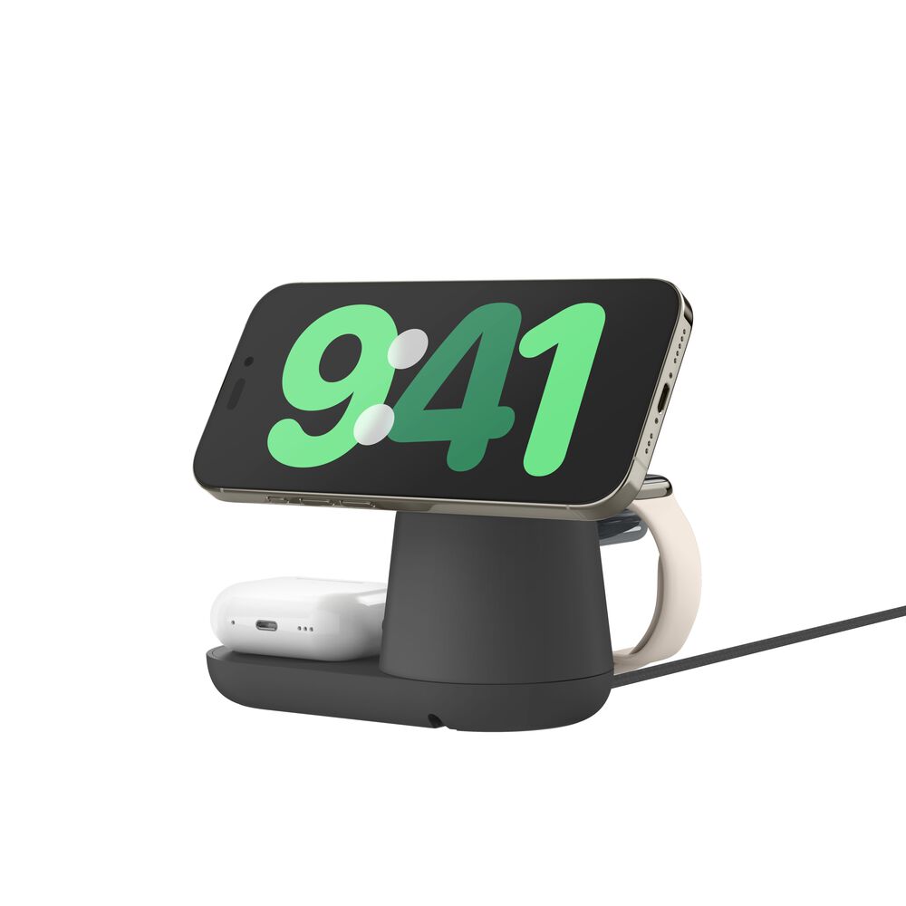 Magnetische 3-in-1-Ladestation mit Qi2&nbsp;25W
