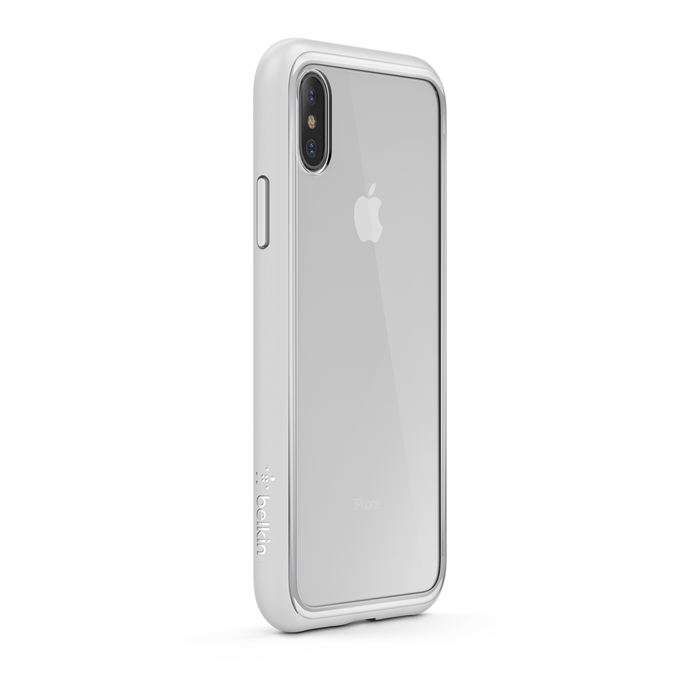 SheerForce™ Elite Protective Case for iPhone X, Silver, hi-res