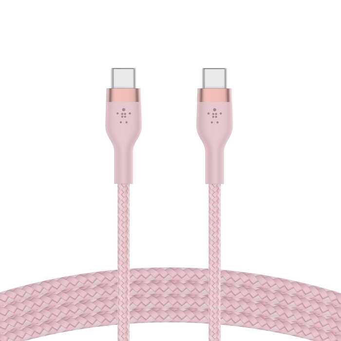 Cable de USB-C a USB-C, Rosa, hi-res