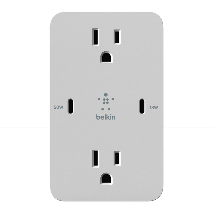 GaN Wall Plate, White, hi-res