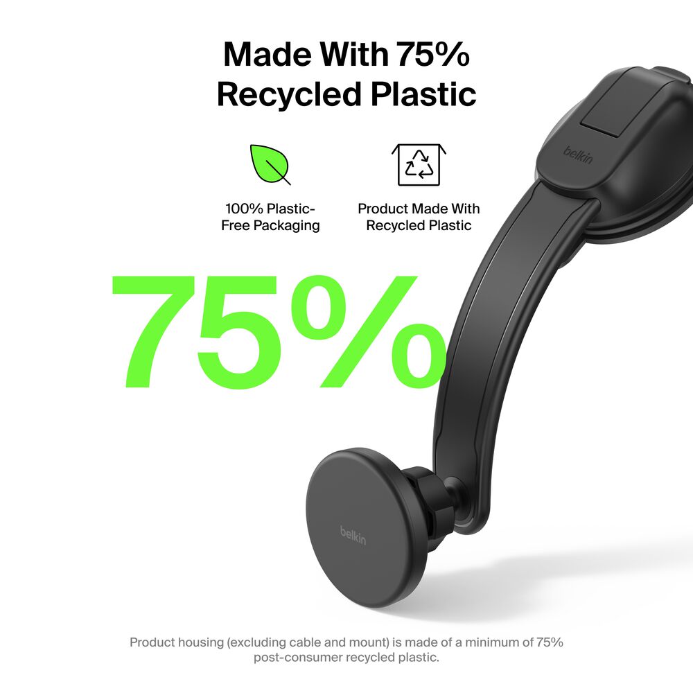 Magnetic Wireless Charging Car Dash Mount, , hi-res