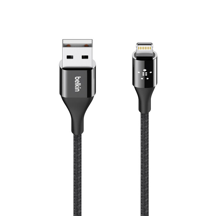 MIXIT↑™ DuraTek™ Lightning 转 USB 线缆, 黑色, hi-res