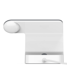 Apple Watch 和 iPhone 专用 PowerHouse 支架式充电底座, 白色的, hi-res