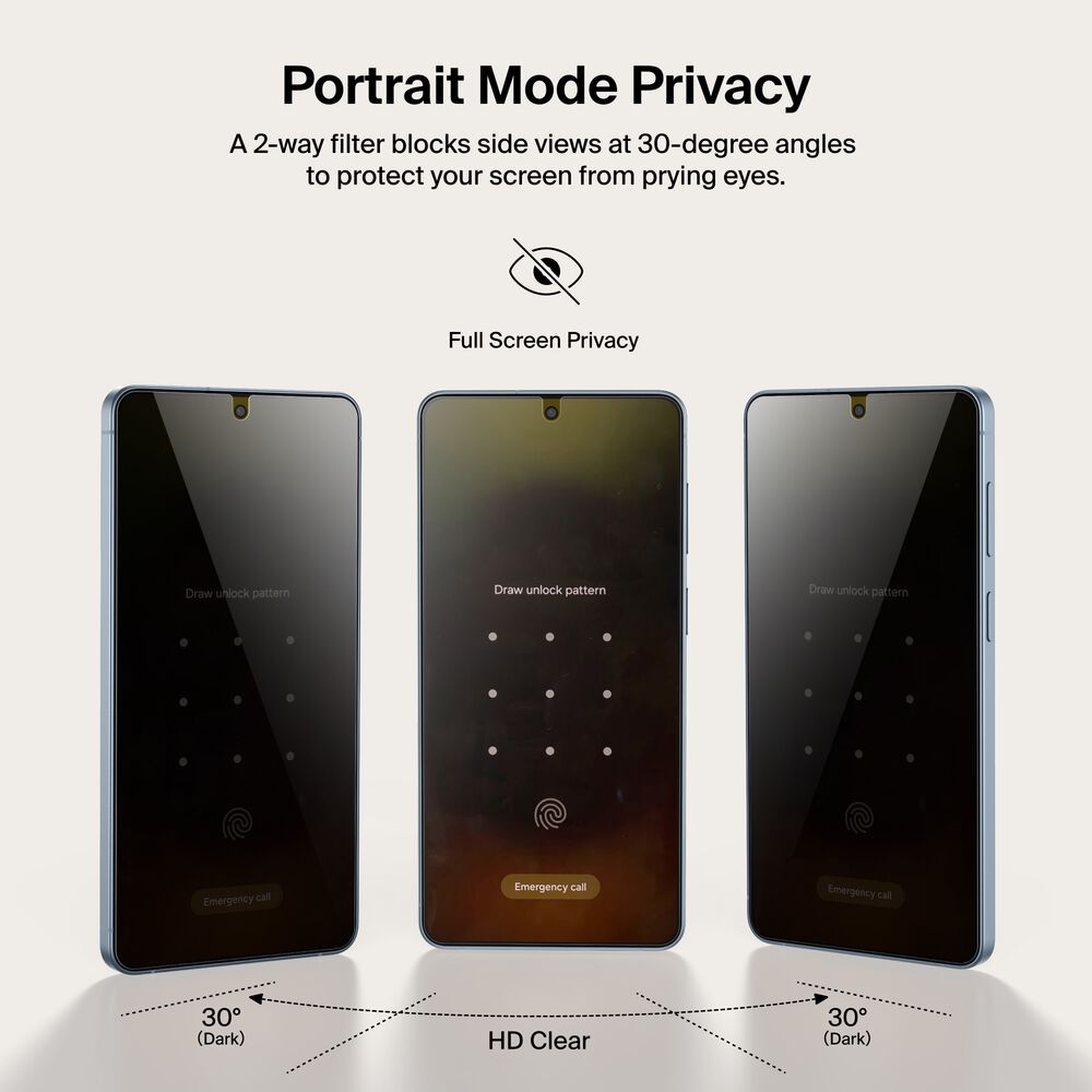 Titan EcoGuard Privacy Filter Screen Protector for Samsung Galaxy S26+, , hi-res