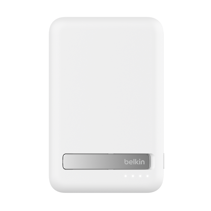 Magnetic Power Bank with Qi2 15W 5K, White, hi-res