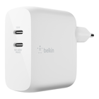 BOOST↑CHARGE™ 듀얼 USB-C PD GaN 가정용 충전기 68W, 하얀색, hi-res