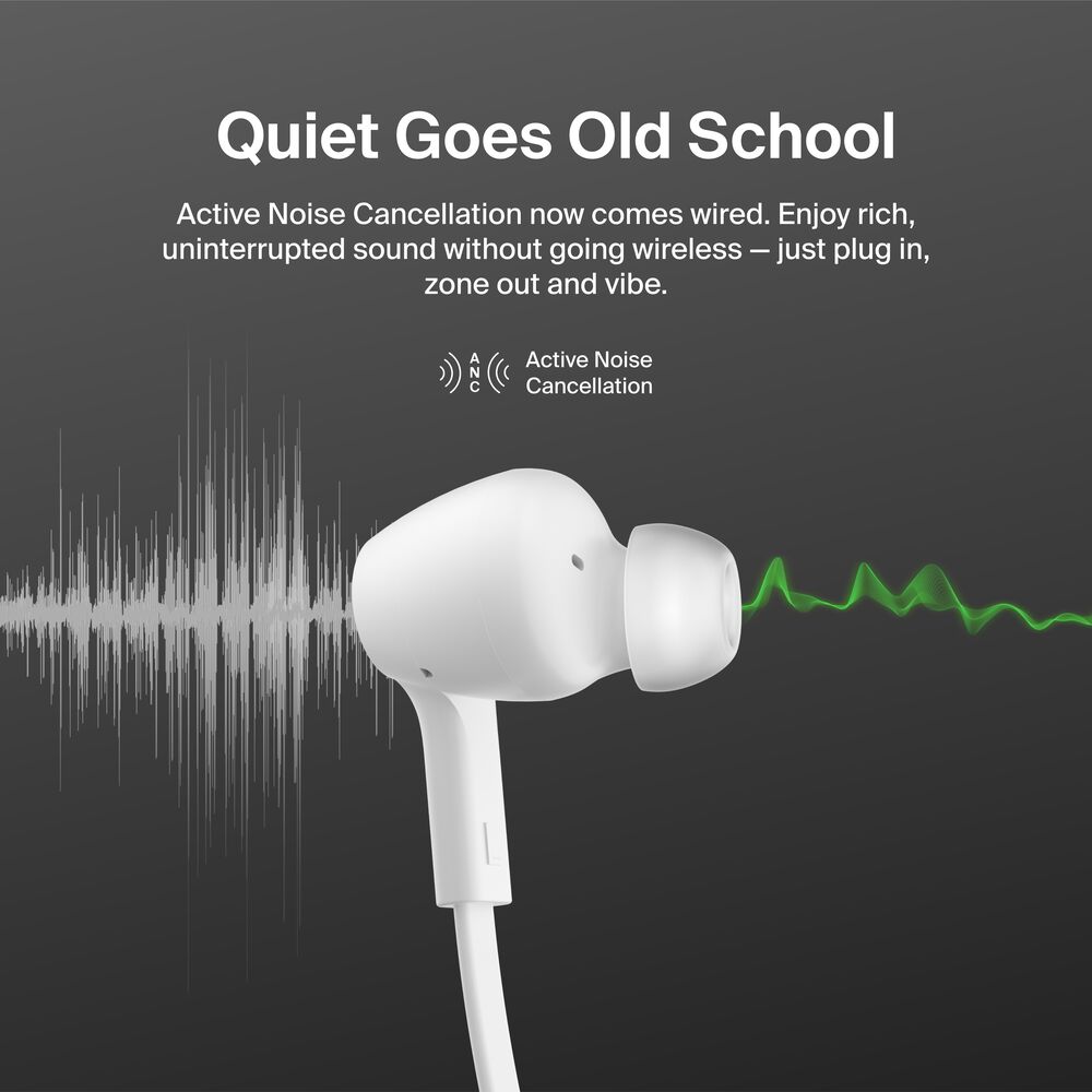 ANC Wired Earbuds (USB-C), White, hi-res