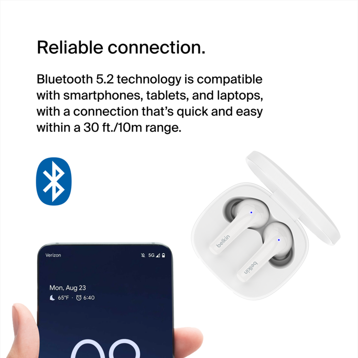 SoundForm True Wireless Bluetooth Earbuds Belkin US