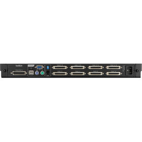 18,5&quot; 1U 16 ports, console pour baie KVM, écran large, , hi-res