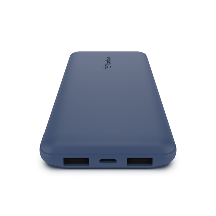 USB-C Portable Power Bank 10000mAh, Blauw, hi-res