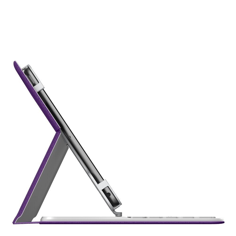 iPad (2017) & iPad Air 2 & iPad Air專用QODE&trade; Slim Style Keyboard Case, Plum, hi-res