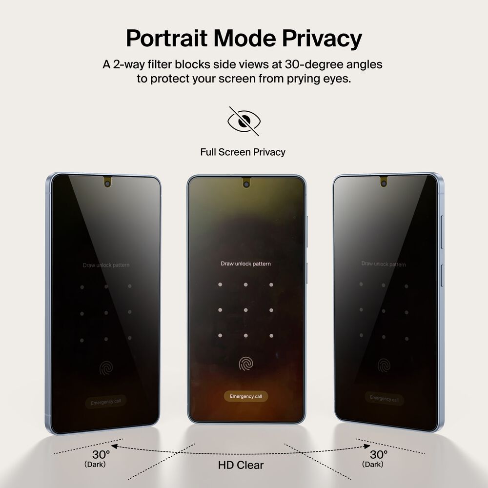 Titan SmartShield Privacy Filter Screen Protector for Samsung Galaxy S26+, , hi-res