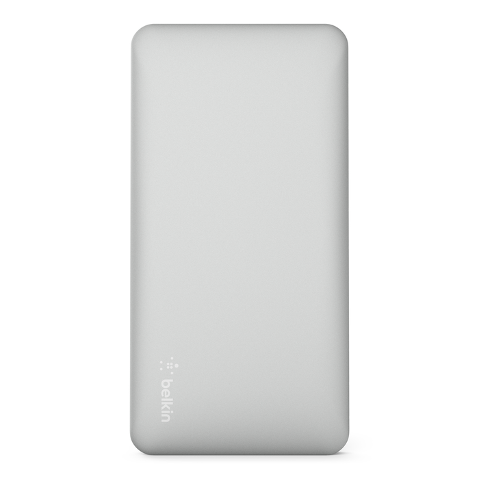 Pocket Power 10K Power Bank (Portable Charger), Silver, hi-res