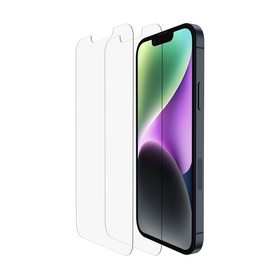 Protection d’écran antimicrobienne TemperedGlass pour iPhone 15, 14, 13, 12 series